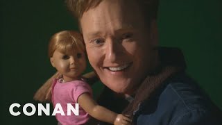 Conan Visits The American Girl Store  CONAN on TBS [upl. by Photina]