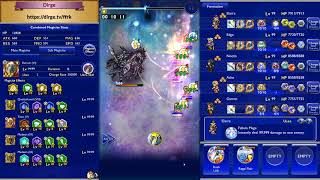 FFRK Odin LightningWeak 1855s [upl. by Akiam675]