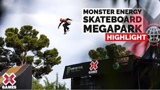 Monster Energy Skateboard MegaPark HIGHLIGHTS  X Games 2022 [upl. by Gnik]