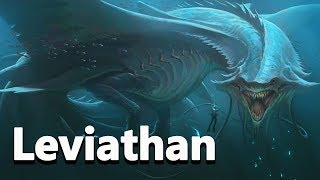 Leviathan The Biblical Monster  Mythological Bestiary  See U in History [upl. by Milstone]