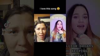 Tik Tok Karaoke  quotA Million Dreamsquot [upl. by Yelwah]