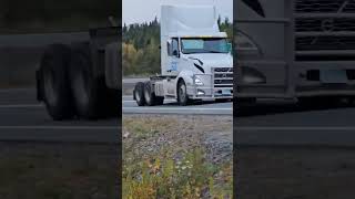 RCMP in pursuit of a tractor Trailer near Gander NL [upl. by Idola]