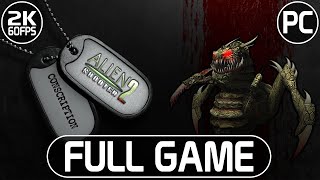 Alien Shooter 2 Conscription  Full Game  100  All Secrets  Walkthrough No Commentary  PC [upl. by Hollingsworth]