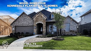 Open Concept Living 🏡 Pulte Homes Kennedale Plan Tour  Santa Rita Ranch Saddleback Liberty Hill🌳 [upl. by Kelbee251]