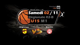 U15M1  Argentan Vs Bayeux [upl. by Nitas765]