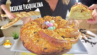 BRIOCHE PASQUALINA GUSTO COLOMBA 🍊Facile e Veloce 🐣 [upl. by Ahsimak842]