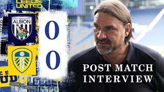 Daniel Farke reaction  West Brom 00 Leeds United  EFL Championship [upl. by Iruyas168]