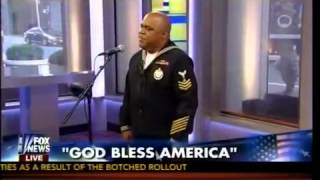 WATCH Generald Wilson Wows Crowd With God Bless America Performance on Fox amp Friends [upl. by Aleac]