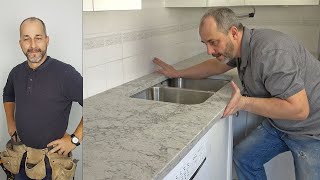 How to Update Your Old Counter tops to Quartz [upl. by Neal]