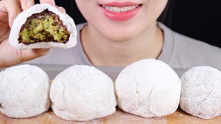 Dubai Chocolate Chapssaltteok • Sweet Rice Cake Korean Dessert • Cooking Mukbang ASMR [upl. by Isabelle]