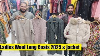 Ladies Wool Long Coats 2025 amp jacket Price RawalpindiIslamabad Pakistan  Cap Shawl amp Wool Poncho [upl. by Arette]