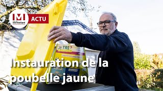 Instauration de la poubelle jaune dans le Pays de Montbéliard [upl. by Heather]