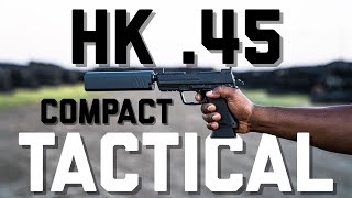 Heckler amp Koch HK45 Tactical Compact  First Mag Review [upl. by Dehnel332]