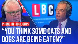 Highlights from Nigel Farages LBC phonein [upl. by Elorak620]