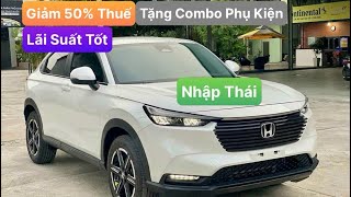 🔖 Review Honda HRV  G 2024 Giảm 50 Thuế Tặng Combo Phụ Kiên Lãi Suất Ưu đãi Sẵn Xe Giao Ngay [upl. by Greenlee631]