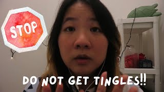 ASMR  DO NOT GET TINGLES 🚫😡 fast amp aggressive closeup personal attention [upl. by Kinelski]