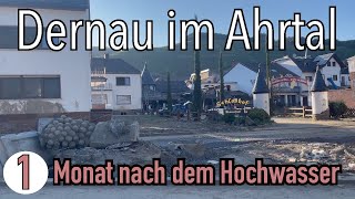 1 Monat nach dem Hochwasser im Ahrtal  Dernau  so sieht es aktuell wirklich aus [upl. by Jermain]