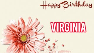 Buon compleanno Virginia  tanti auguri a te [upl. by Levana]