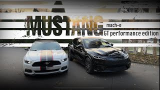 Ford Mustang MachE GT Performance Edition классик Mustang услубидаги 480 от кучига эга электрокар [upl. by Slocum89]