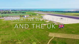 Manston Airport Saved Gets The DCO July 2020 [upl. by Kcirb]