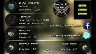 Chapter 41 Caves BSAA Emblems Treasures amp Weapons Resident Evil 5 [upl. by Deloria]