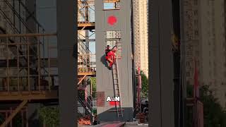 Bombero Escaló Tres Pisos En Tiempo Récord 🤯❤️ [upl. by Arrekahs]