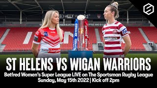 FULL MATCH  Betfred Womens Super League Round 1  St Helens vs Wigan Warriors [upl. by Deyas161]