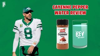 Cayenne Pepper With Water Review Aaron Rodgers Cayenne Pepper Water Experiment [upl. by Nehepts299]