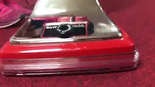 Sanitaire SC887E SC887 Tradition Upright Vacuum Red Really solid performance a bit heavy though [upl. by Gollin]