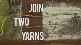 Interweave yarn Hacks How to Join Two Yarns Demystified [upl. by Werra]