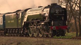 Tornado on The Wensleydale Railway line [upl. by Kwarteng]