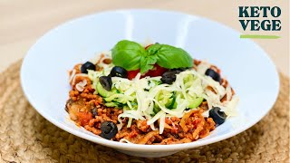 KETO WEGE  Keto Spaghetti Bolognese [upl. by Nudd]