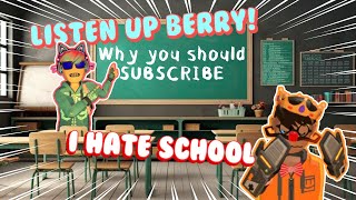 A STRAWBERRY goes to SCHOOL [upl. by Blackman]