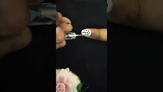 Easy Polka design 💅 ytshorts youtubeshorts nails naildesign 2024 nailart [upl. by Einad]