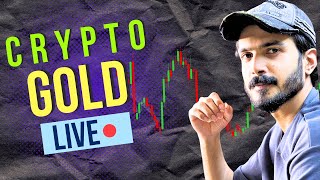 LIVE GOLD amp CRYPTO STREAM  DAY 9  MONDAY  FOREX HINDI  PRADEEP JHA [upl. by Lucila]