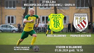 Ruch Bojanowo vs Promień Krzywiń [upl. by Ardnaxila76]