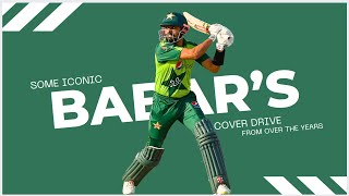 🎥 Watch King 👑 Babar Azams Signature Shots  Collection of Cover Drives of Babar Azam [upl. by Bunker393]