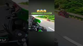 CBR 1000rr vs Zx10r 😈😈😈trending shortsfeed zx10r cbr1000rr subscribers rider [upl. by Antonietta]