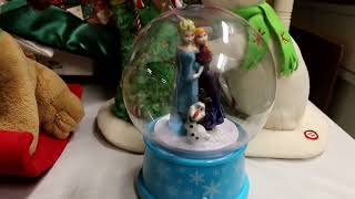 Gemmy Animated Frozen Snow Globe Christmas Decoration [upl. by Ahsiaa]