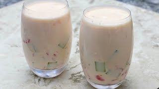 BUKO SALAD DRINK  PAANO GUMAWA NG BUKO SALAD DRINK  EASY FILIPINO SUMMER RECIPE [upl. by Nett]