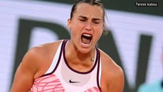 Aryna Sabalenka vs Elina Svitolina Roland Garros 2023 [upl. by Rovner277]