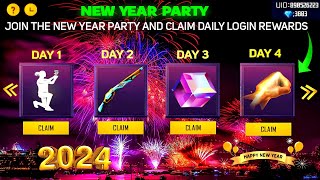 New Year Event Free Fire 2024🥳  Free Fire New Event  Ff New Event  Upcoming Events In Free Fire [upl. by Issor]