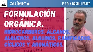 FORMULACOiN ORGÁNICA HIDROCARBUROS CON ENLACE SIMPLE Y ENLACE DOBLE LOS ALCANOS Y LOS ALQUENOS [upl. by Norad]