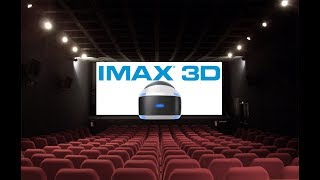 PSVR  Its FINALLY HERE IMAX 3D Cinema App Free Download [upl. by Anauqaj]