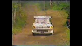 Group B Rally 1000 Lakes Finland 1986 [upl. by Wendie857]