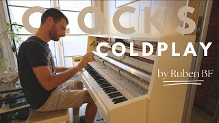 Clocks  Coldplay Advanced Piano Cover by Ruben BF [upl. by Eloci]