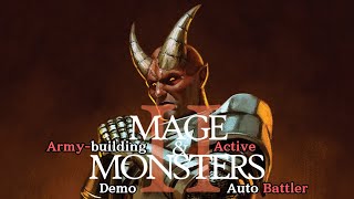 Lets Play Mage and Monsters II  🪄Superfun Fantasy Armybuilding Auto Battler🏹 [upl. by Kaila]