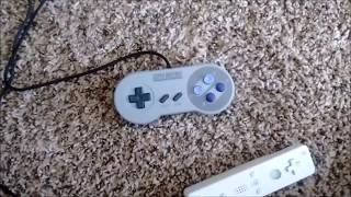 SNES Classic Edition Controllers COMPATIBLE With Nintendo WiiWiimotes [upl. by Lundberg]