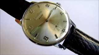 Omikron vintage mens wristwatch 1950s [upl. by Showker]