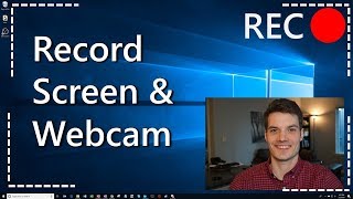 How to Record your Computer Screen amp Webcam [upl. by Tower]